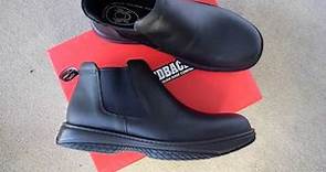 Redback Chefs RRBN Retro Black Nappa Leather boots