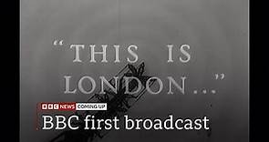 BBC at 100 years old - first radio broadcast on this day in 1922 (CE) (UK) (5b) full report