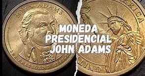 “Explorando la Fascinante Historia y Diseño de la Moneda presidencial de un 1 dólar de John Adams"