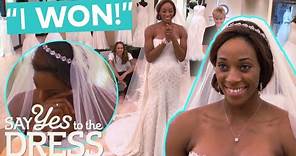 WNBA Player Glory Johnson Finds The Perfect Form-Fitting Wedding Dress | Say Yes To The Dress