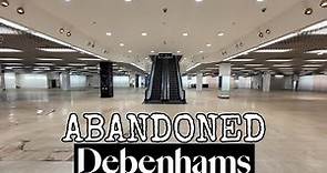 Exploring an abandoned Debenhams in the south east of england