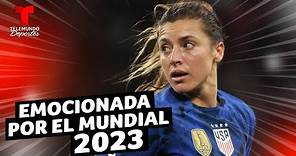 Sofia Huerta está emocionada por disputar el Mundial 2023 | Telemundo Deportes