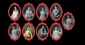 The nine Muses of Greek Mythology