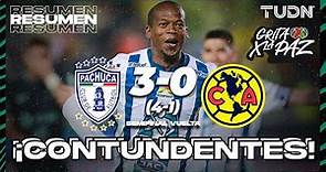 Resumen y goles | Pachuca (4) 3-0 (1) América | Grita México C22 - Semis | TUDN