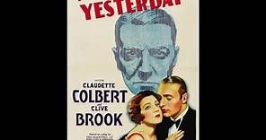 The Man From Yesterday (1932)
