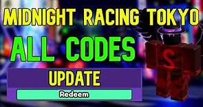ALL Midnight Racing: Tokyo CODES | Roblox Midnight Racing Tokyo Codes (June 2023)