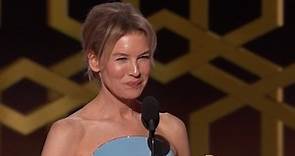 Renée Zellweger: Best Actress, Motion Picture, Drama - Golden Globes