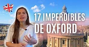 OXFORD: Qué ver y qué hacer 🇬🇧 Y cómo llegar desde LONDRES | Inglaterra