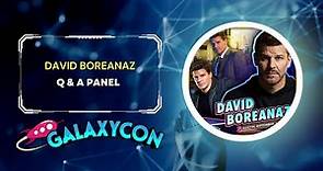 David Boreanaz Live Q & A Panel at Galaxycon Austin 2023