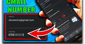 How To Find Your Gmail Phone Number (Quick Android Tutorial)