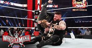 Kevin Owens hits Stunner on Logan Paul: WrestleMania 37 – Night 2 (WWE Network Exclusive)
