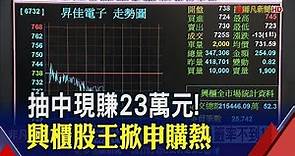 先準備50萬!昇佳電子498元上櫃 中籤現賺逾20萬元 但..機率不到1%│非凡財經新聞│20200528