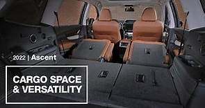 2022 Subaru Ascent Cargo Space and Versatility