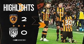 Hull City 2-0 West Bromwich Albion | Highlights | Sky Bet Championship