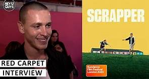 Scrapper Premiere - Harris Dickinson on going blonde, his young co-stars & Steve McQueen's Blitz
