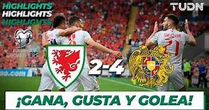 HIGHLIGHTS | Gales 2-4 Armenia | UEFA Qualifiers 2023 | TUDN