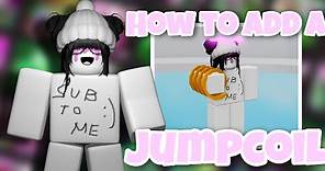 How to add a Jump Coil in Roblox Studio!