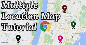 How to Create a Multiple Locations Map on Google – Full Tutorial