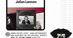 Julian Lennon - Stream Karma Police on the official This...