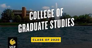 UCF College of Graduate Studies | Spring 2020 Virtual Commencement