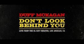 Duff McKagan - Don't Look Behind You (Live)