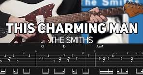 The Smiths - This Charming Man (Guitar lesson with TAB)