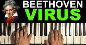 How To Play - Beethoven Virus (Piano Tutorial Lesson)