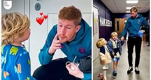 A day in the life of the De Bruyne family