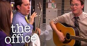 Dwight and Andy's MUSICAL DUEL for Erin - The Office US