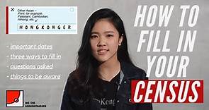 How to Write in 'Hongkonger' on Your Census 如何填寫香港人在您的普查表格上