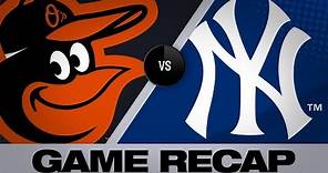 Torres makes history with 2-homer game | Orioles-Yankees Game Highlights 8/12/19