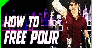 How to Free Pour | Bartending School at Home
