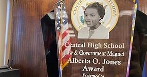 Central High School names award after Louisville champion for civil rights
