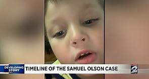 Timeline of Samuel Olson case
