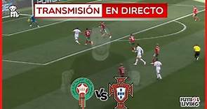 Con 10 Marruecos 🔴 MARRUECOS 1-0 PORTUGAL / 2t 🔥EN VIVO🔥 Narración en Español/ World Cup 2022