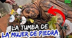 Esta es la tumba de la MUJER DE PIEDRA, una de las más famosas de México