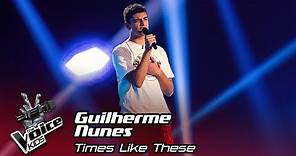 Guilherme Nunes - "Times Like These" | Prova Cega | The Voice Kids Portugal