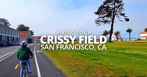 Exploring Crissy Field in San Francisco, California USA Biking Tour #crissyfield #sanfrancisco #sf