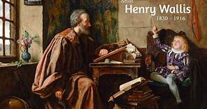 Artist Henry Wallis (1830 - 1916) British Pre Raphaelite Painter | WAA
