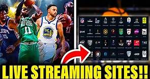 The BEST NBA Streaming Sites to WATCH LIVE BASKETBALL (FREE)