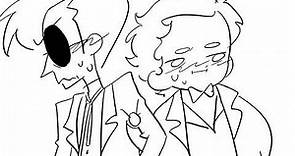 "Let's go over there." | Good Omens Animatic