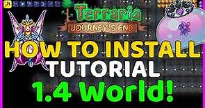 How to download Terraria 1.4 All Items World! [EASY GUIDE] #PC