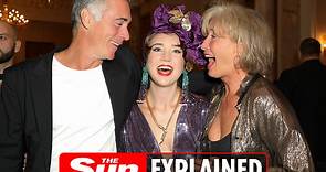 Emma Thompson cheers on Strictly star Greg Wise alongside their lookalike daughter