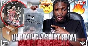 GAME CHANGERS LA UNBOXING REVIEW | BEST GRAPHIC TEES IN THE GAME ??!!