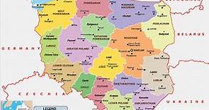 Poland Map | HD Map of the Poland to Free Download