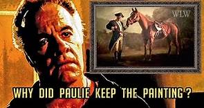 Why did Paulie Walnuts keep the Painting of Tony Soprano and Pie-O-My?