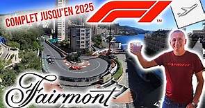 L'hôtel le plus CONVOITÉ de Monaco durant la F1: le FAIRMONT Monte-Carlo!