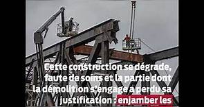 La Rochelle : la démolition partielle du viaduc du môle d’escale du Grand Port maritime est lancée