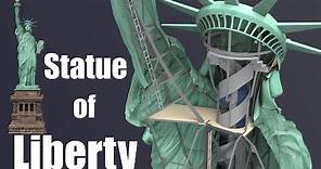 What's inside the Statue of Liberty?