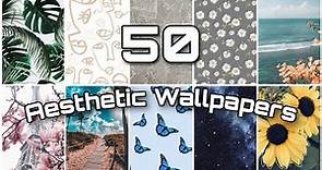 50 aesthetic Wallpapers